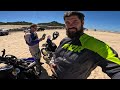 FRASER ISLAND CAMPING UNASSISTED ON MOTORBIKES 3/4  #Adventureriding #wr450f