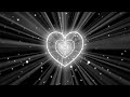 Heart Background🤍Love Heart Tunnel Background Video Loop | Heart Wallpaper [3 Hours]