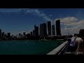 Blue Angels 2020 Downtown Miami 360 Flyby With Rare Angel #7 Accompaniment