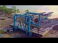 Marine Travelift 820 C Assembly at Stevens Towing Shipyard