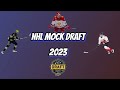 NHL Mock Draft 2023!!!
