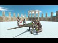 CARNIVORE DINOSAURS VS 3X BOSS - Animal Revolt Battle Simulator