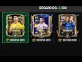 Messi vs Neymar jr vs Cristiano Ronaldo All Fcmobile Cards