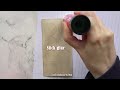 DIY STATIONERY IDEAS (7) 🌜HOW TO MAKE VINTAGE PAPER🌛 HOMEMADE OLD BOOK PAGES ✨ASMR PAPER CRAFT