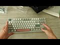 UNBOXING | Akko 9009 Retro 87-key Mechanical keyboard (Mx-brown)