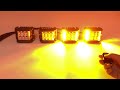 3.5'' Dual Color Strobe Ditch Cree LED Light Pods ( 30w white, 18w amber )