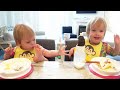 Twins try lemon meringue pie