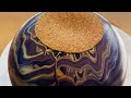 WOW GLASS VASE POUR~SUPER STUNNING 🤩 ACRYLIC POURING OVER A GLASS VASE AND CANVAS