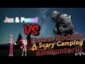 Jax And Pomni VS Heisei Godzilla!!! VRChat Camping Encounter