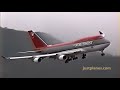 NORTHWEST Boeing 747s at KAI TAK (1995)