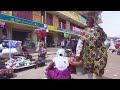 WALK IN KUMASI CITY STREET MARKET AFRICA GHANA