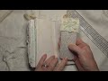 Soft and Serene Vintage Style Journal ft. Lavish Laces 'Shabby Journals Kit'