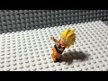 Goku transforming super saiyan 3 for the first time lego stop motion