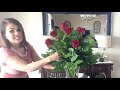 How to Arrange a Dozen Roses in a Vase DIY Like Pro!