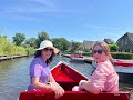 Giethoorn, the green Venice in the De Wieden Nature Reserve in North Holland