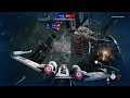 kylo's tie silencer got tired of chasing my red five....big mistake