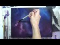 Paint with Me! Real-Time Galaxy Painting in Acrylics