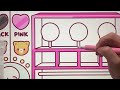 (eng) ASMR Black VS Pink Closet Decoration 🖤🩷 Tok Tok iPad Drawing ✨ Black&Pink / White Noise
