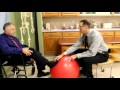 Leg Strengthening after Stroke Using Exercise Ball- Easy Treatment