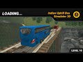 فيديو استعراض لعبة محاكاة قيادة الحافلة الهندية فوق التلال ثري دي Indian Uphill Bus Simulator 3D