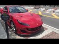 Red Ferrari downtown Tampa Florida! 🏎