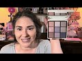 Chatty Get Ready w/ Me 🌸 Tarte Cosmetics FULL BLOOM EYESHADOW PALETTE & New Eye Makeup Palettes Haul