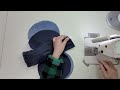 DIY 가장 쉬운 방법으로 동그란 가방 만들기 /Make a round bag the easy way/손가방/Hand bag