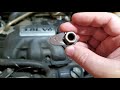 tip for putting nut and bolt on rear crossover manifold