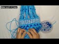 Macrame Jhumbar | DIY Macrame Jhumar Tutorial | How to make macrame kandil for Diwali | DIY Lantern