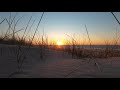 Naturgeräusche der Nordsee, Meeresrauschen beim Sonnenuntergang