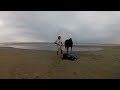 A day on the beach. Swim with horse. Romo, Denmark.