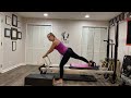 Pilates Reformer Intermediate Full Body Workout #102