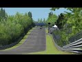 Yamaha YZF-R1 2008 vs F1 Williams FW44 2022 Team at Nordschleife