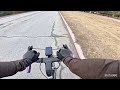 FIRST BIKE RIDE OUTSIDE 2024 | Insta360 Ace Pro + Mouth Mount