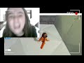 jogando com meu primo miguel raibow friends e barry's prison run! (first person obbie!)