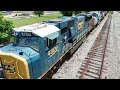 Will These Locomotives See Life Again? CSX's Heavy Rebuild Shop | Huntington, WV