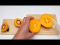 Cutting Fruit, Vegetable, Burger |  Wooden vs Real ASMR