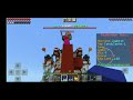 Minecraft PvP at the bridge