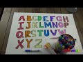 CRAYOLA Color Marker Learning ABC Letter Alphabets, Colors and ABC Song