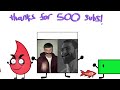 (the extremely late) 500 sub special