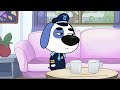 Sheriff Papillon Has a New Baby but Sad Story?! | Sad Story of Labrador | Sheriff Labrador Animation