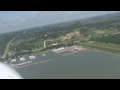 Missouri River Flood, June 17, 2011. Air Video-Yankton South Dakota and Gavins Point Dam Area.