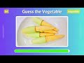 Guess 100 Vegetables in 3 Seconds | Easy, Medium, Hard, Impossible