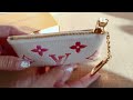 LOUIS VUITTON UNBOXING 🧡 sunrise aquarelle key pouch 🩷