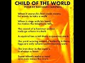 CHILD OF THE WORLD