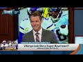 Josh Allen ‘horrendous’ in Bills loss vs. Justin Jefferson, Vikings | NFL | FIRST THINGS FIRST