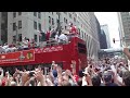 Start of Chicago Blackhawks Downtown Championship victory parade HD