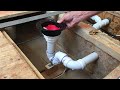 Relocate Tub Drain & Water Supply for Soaking Tub @DIY Boomers