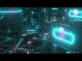 【睡眠用BGM】安らかに眠れる未来の街、サイバーパンクシティ【ヒーリングミュージック】