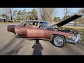 SOLD! 1975 Cadillac Sedan DeVille - 54k Mile Survivor - Beautiful Rosewood Metallic - Drive Anywhere